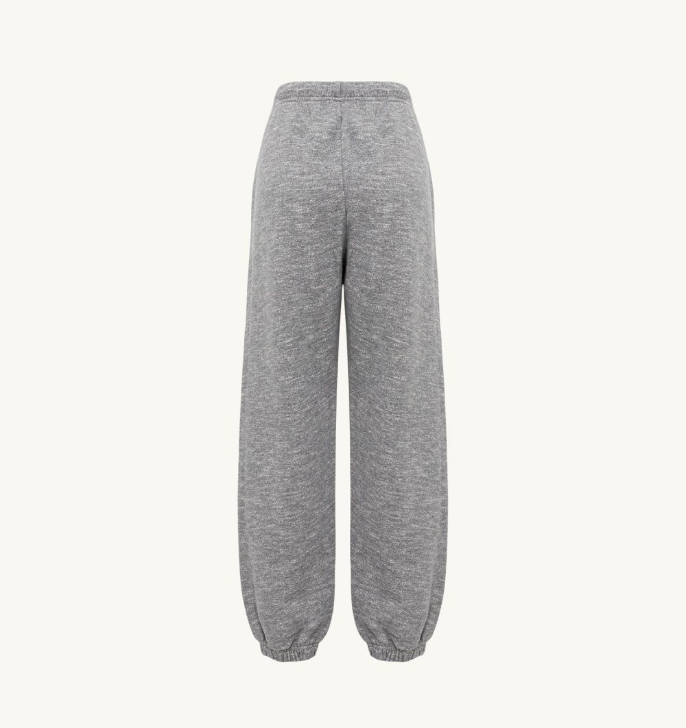 Autry Action Pants Melange Cotton Unterteile Damen Grau | 7416DIMRV