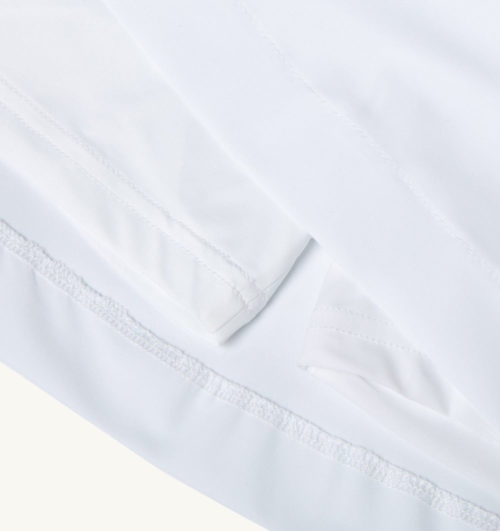 Autry Golf Skirt Contrast Piping Unterteile Damen Weiß | 1840ZRHUJ