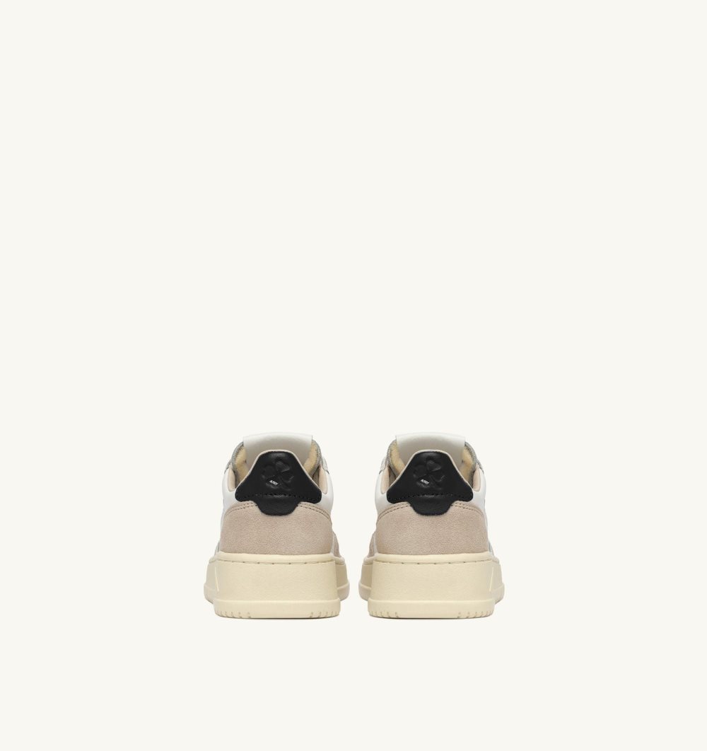 Autry Medalist Low Sneakers Suede Sneakers Kinder Weiß | 5387XYBUK