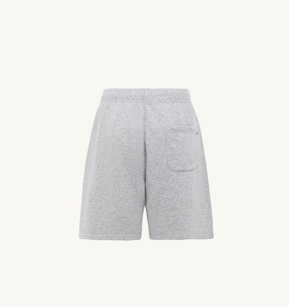 Autry Shorts Melange Cotton Pile Unterteile Herren Grau | 7190VOMKA