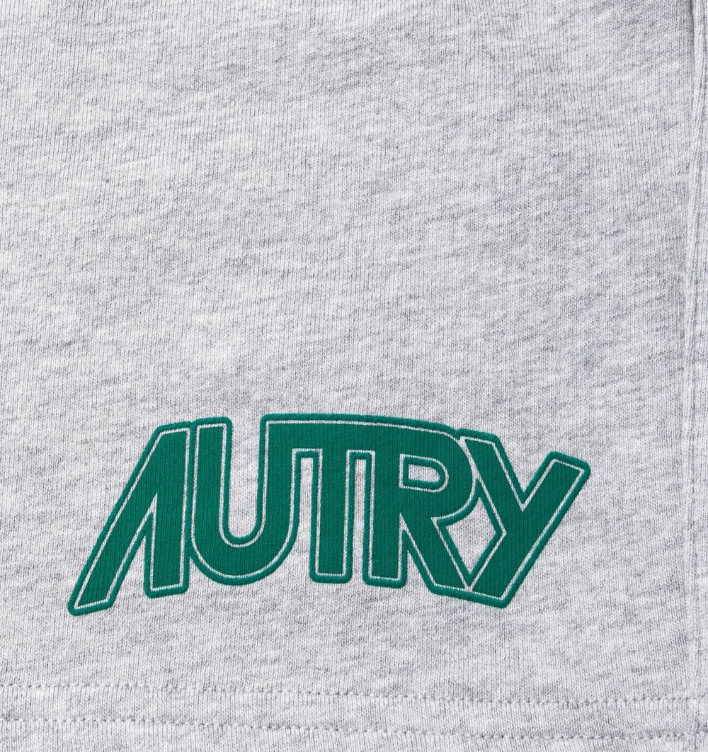 Autry Shorts Melange Cotton Pile Unterteile Herren Grau | 7190VOMKA