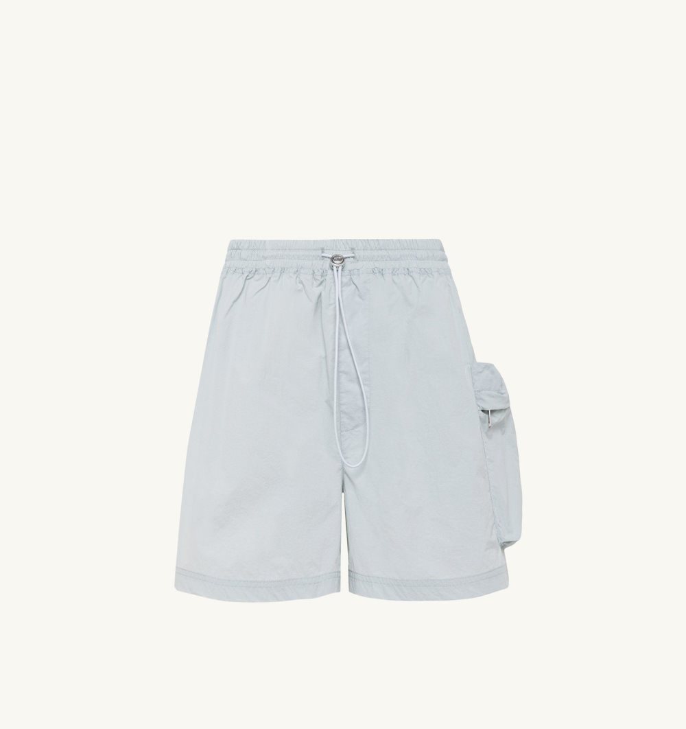 Autry Shorts Nylon Side Pocket Unterteile Damen Hellblau Blau | 2587UBHTA